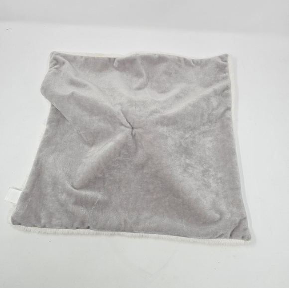 Mud Pie Lamb Lovey Sheep Plush Baby Woobie Security Blanket Fuzzy Furry Ivory - Picture 8 of 8